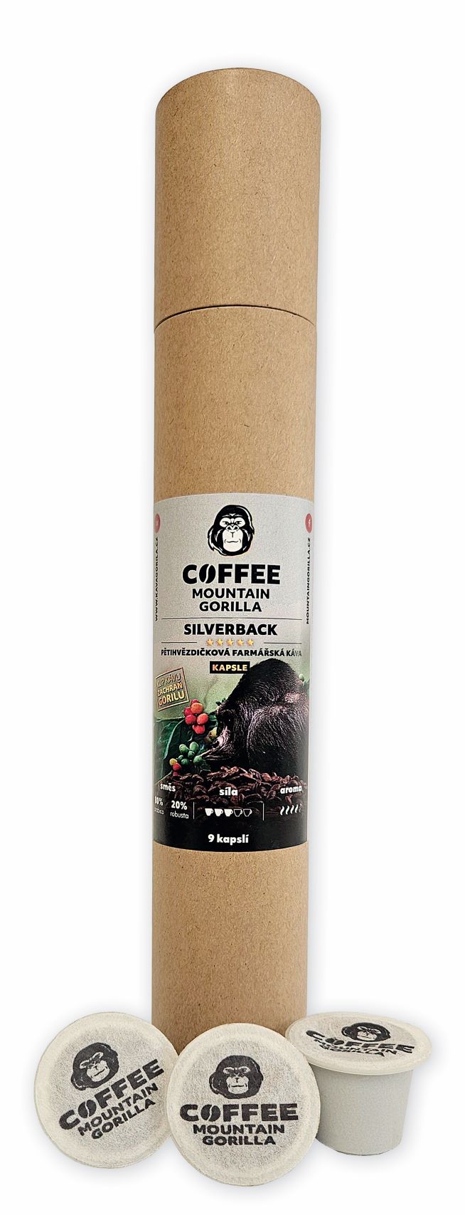 Kapsle - Silverback espresso směs